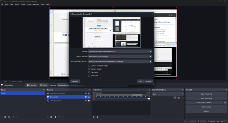 Browser Bro & OBS = ❤