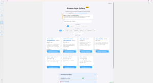 BrowserApps.io Home Page